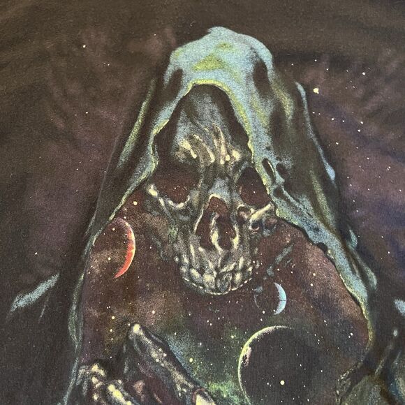 Motionless In White Band Tee Black Grim Reaper T Shirt See Measurements - Picture 10 of 12